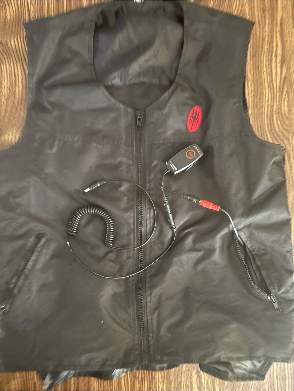 Heat Demon heated vest by Symtec, size Large, designed for motorcycle/powersport
